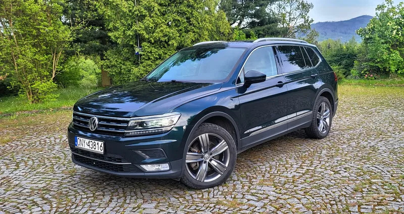 volkswagen tiguan allspace Volkswagen Tiguan Allspace cena 94900 przebieg: 88500, rok produkcji 2019 z Głuchołazy